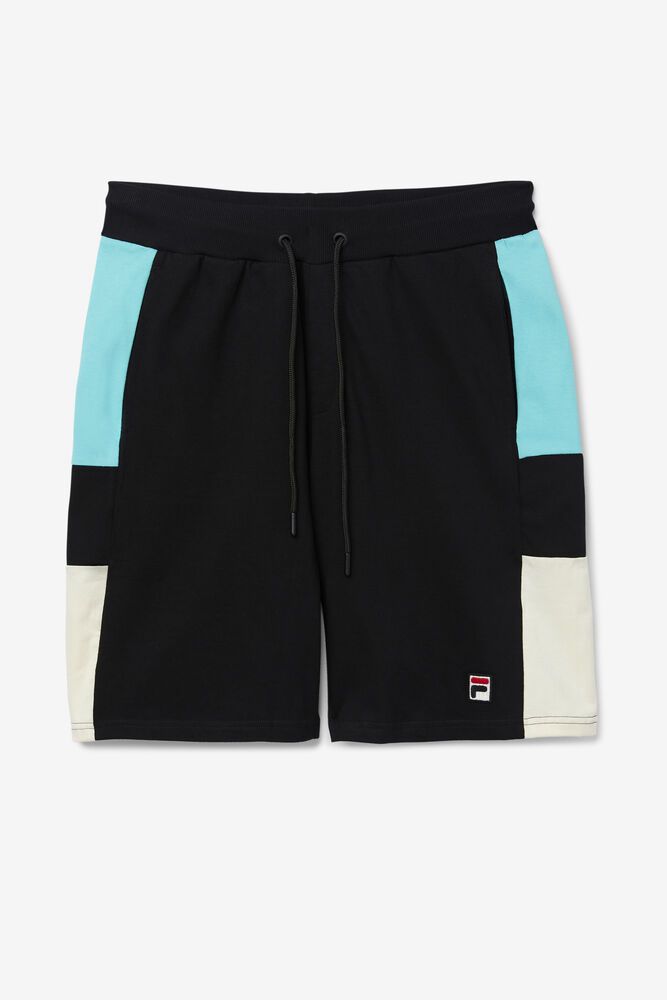 Fila Shorts Mens Black - Galway - Philippines 6318095-PI